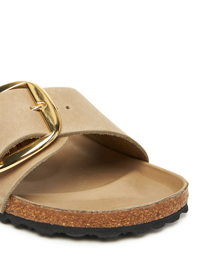 Birkenstock Papucs Birkenstock Madrid Big Buckle Hex 1030467 Barna
