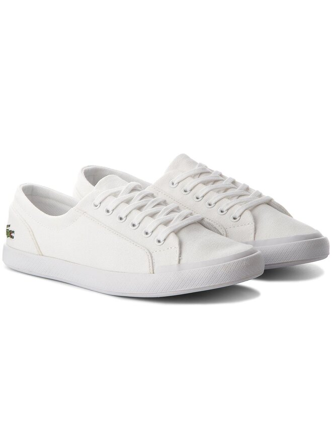 Sneakers aus Stoff Lacoste Lancelle Bl2 Spw 7 32SPW0136001 WeiB eschuhe