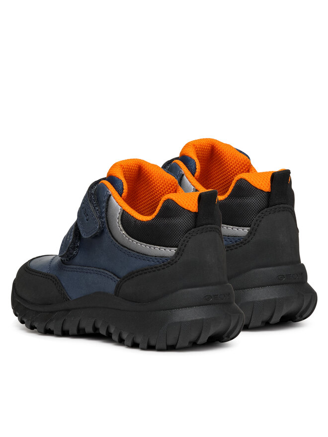 Geox Kotníková obuv Geox J Simbyos Boy B Abx J46L0B 0MEMS C0057 D Modrá
