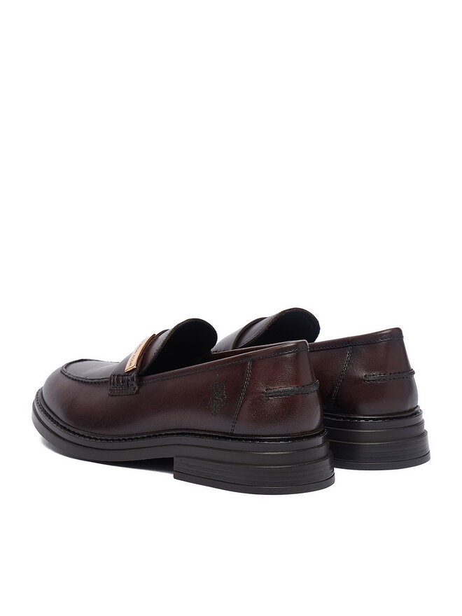 U.S. Polo Assn. Slipper U.S. Polo Assn. EO-ALYA001W/6L1 Dunkelbraun