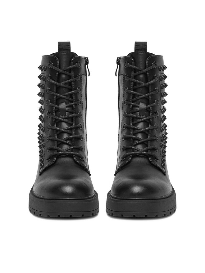DeeZee Schnürschuhe DeeZee 190852-3A Schwarz