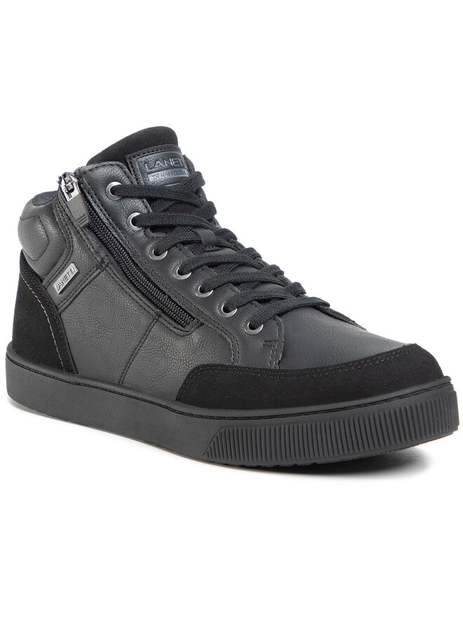 Lanetti Sneakers Lanetti MP07-91339-01 Schwarz