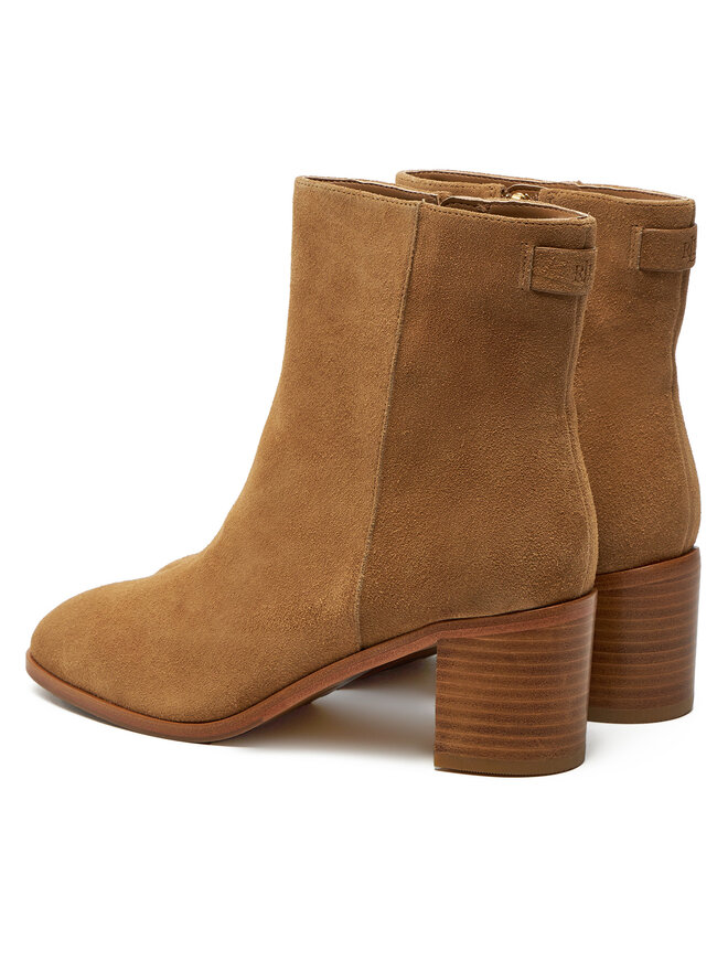 LAUREN RALPH LAUREN Členková obuv Lauren Ralph Lauren 802942518001 Hnedá