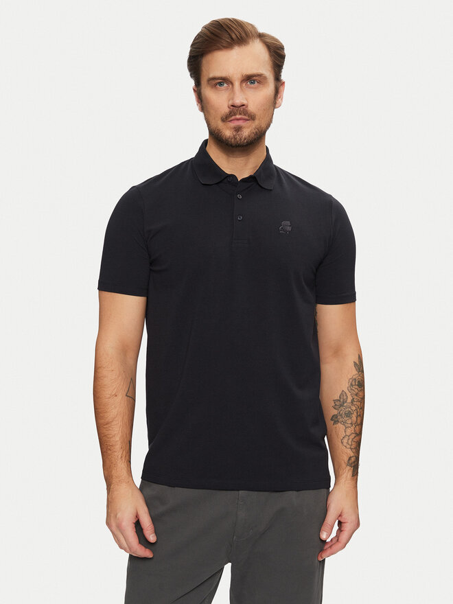 KARL LAGERFELD KARL LAGERFELD Poloshirt 745750 551221 Dunkelblau Regular Fit