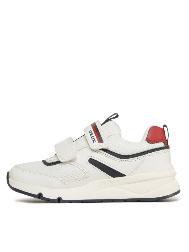 Geox Sneakersy Geox J Rooner Boy J35H0B01454C0899 S Biela