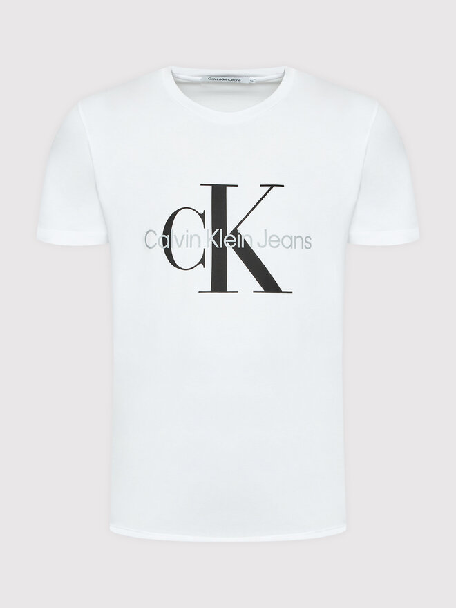 Calvin Klein Jeans Calvin Klein Jeans T-Shirt J30J320935 Λευκό Slim Fit