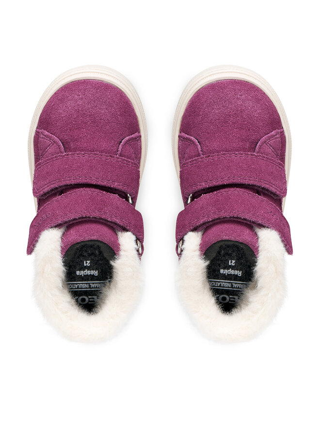 Geox Schnürschuhe Geox B Nashik Girl Wpf B465XA 00022 C8016 M Violett
