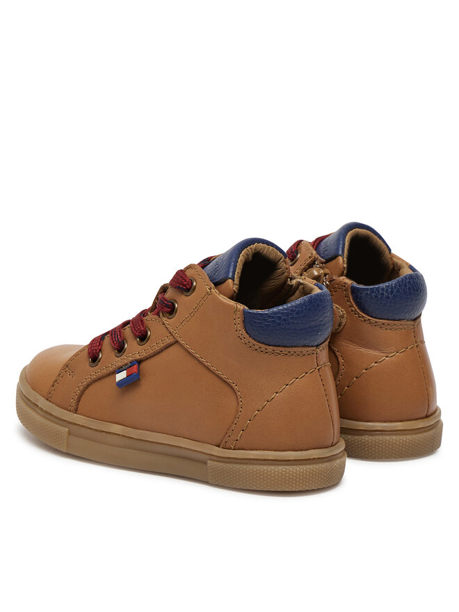 Tommy Hilfiger Μποτίνια Tommy Hilfiger T1X9-33623-0092 Καφέ