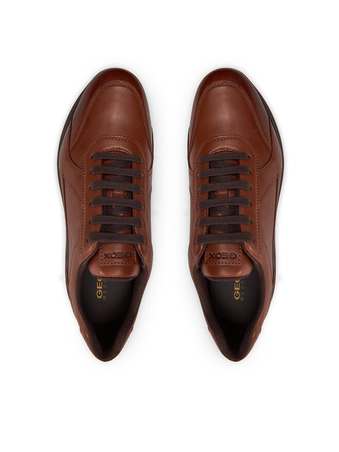Geox Sneakersy Geox U Spherica Ec12 U45GRA 00043 C6001 Brązowy