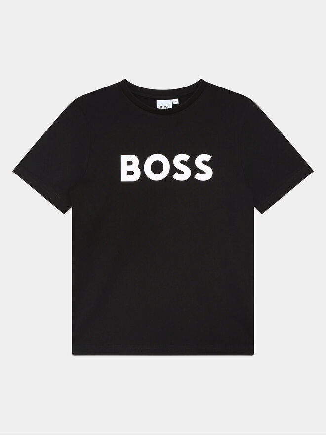 BOSS Boss Футболка J25P24 M Чорний Regular Fit