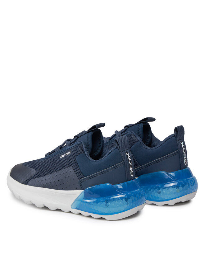 Geox Sneakersy Geox J Activart Illuminus J45LYA 0149J C4002 S Tmavomodrá