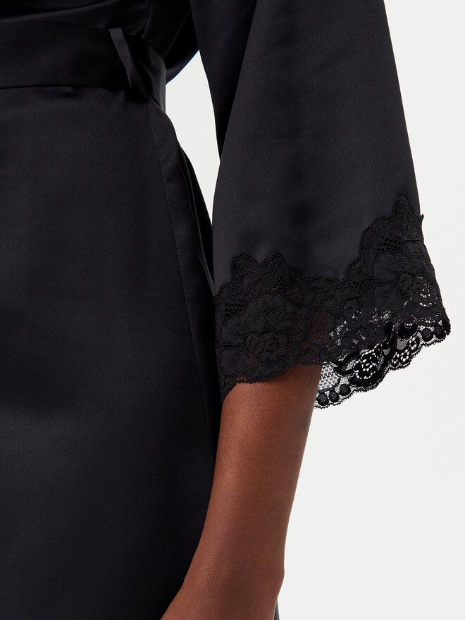 LAUREN RALPH LAUREN Lauren Ralph Lauren Ρόμπα I8141226 Μαύρο