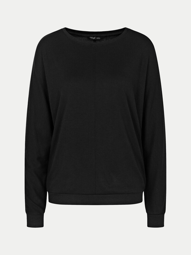 Triumph Triumph Pizsama felső Cozy Comfort 10216538 Fekete Regular Fit