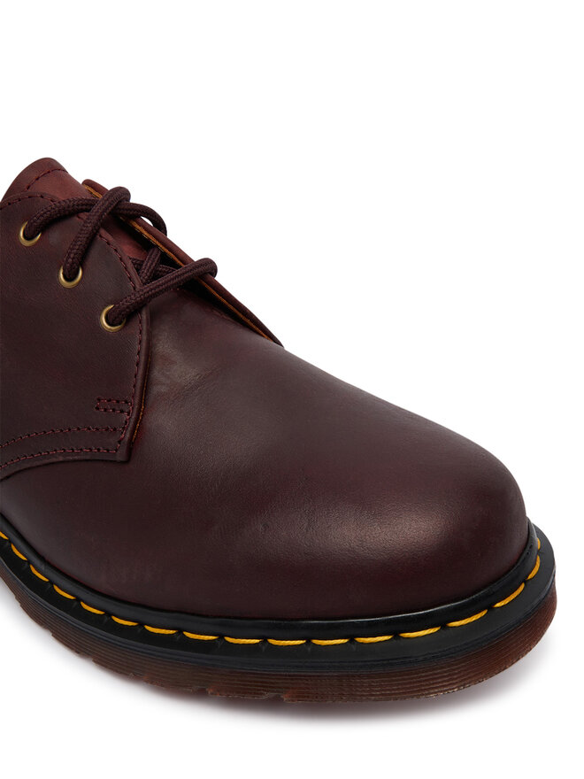 Dr. Martens Halbschuhe Dr. Martens 3 Eye Crazy Horse DM11838601 Dunkelrot