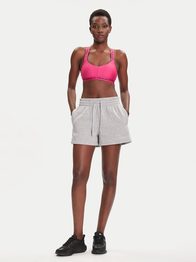 Under Armour Under Armour Špotni nedrček Crossback Low 1361033-686 Roza Compression Fit
