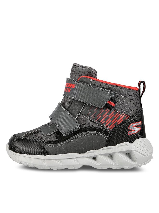 Skechers Botines planos Skechers Magna-Lights Frosty Fun 401504N/CCBK Gris