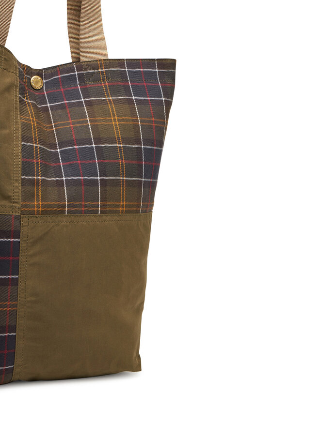 Barbour Taška Barbour Transport Patchwork UBA0741GN31 Zelená