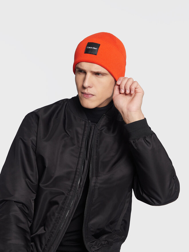 Calvin Klein Шапкa Calvin Klein K50K509682 Оранжевий