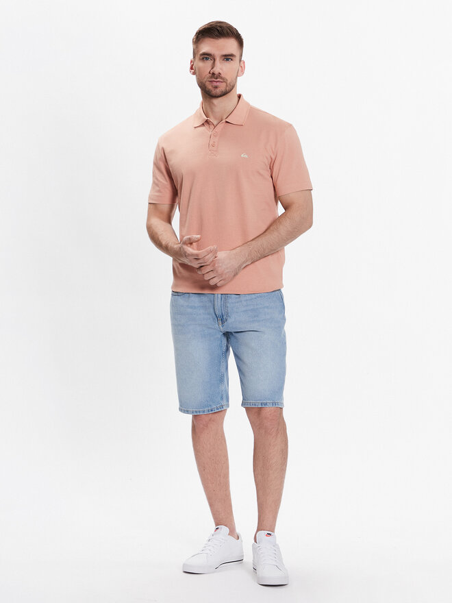 Quiksilver Quiksilver Pólóing Essentials EQYKT04094 Rózsaszín Regular Fit