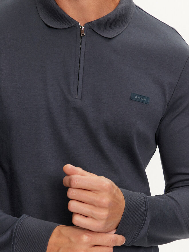 Calvin Klein Calvin Klein Pólóing K10K113586 Kék Slim Fit
