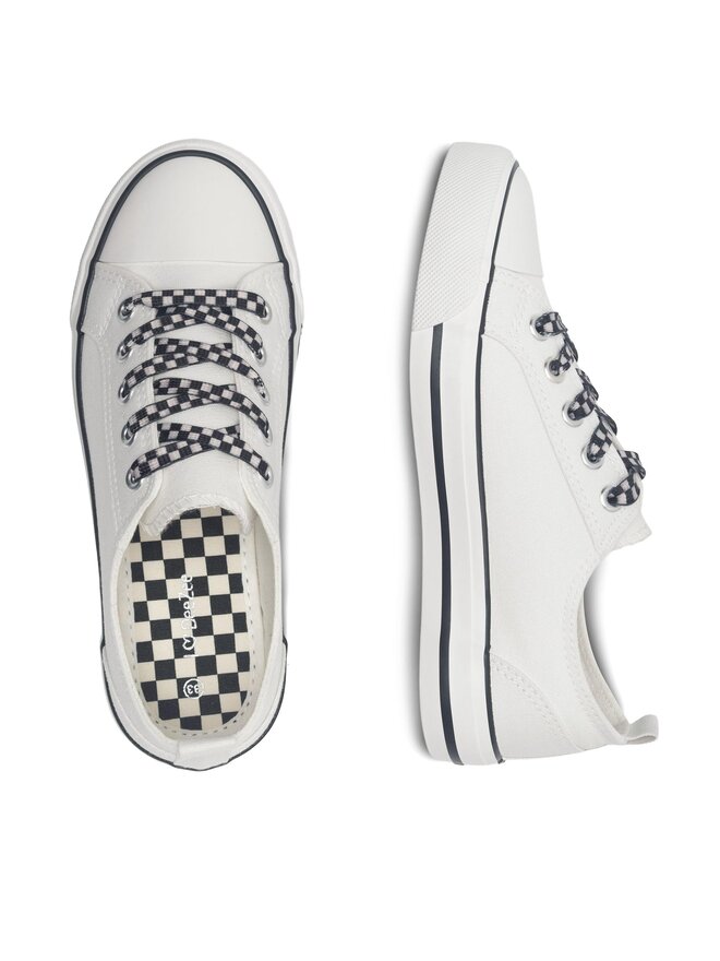 DeeZee Trampki DeeZee CSS20377-13 Biały