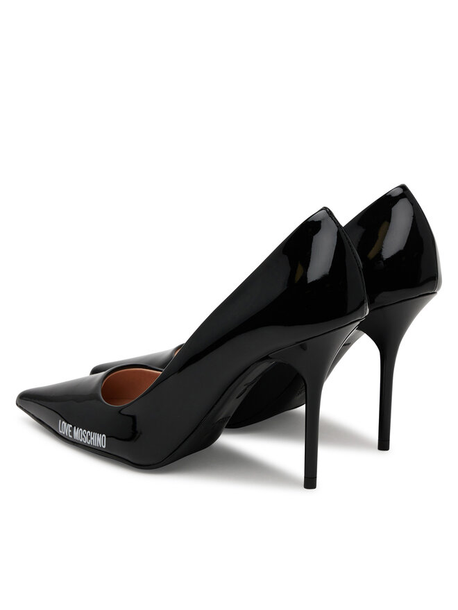 LOVE MOSCHINO Szpilki LOVE MOSCHINO JA10089G1MIH0000 Czarny
