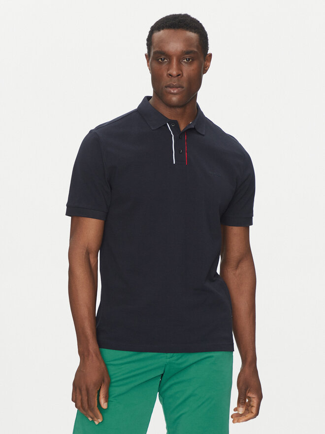 Hechter Paris Hechter Paris Polo Pique H-Eco 74013 151902 Azul marino Regular Fit