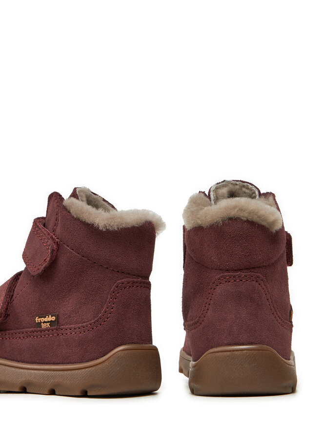 Froddo Ботуши Froddo Zeru Tex Furry Barefoot G2110149-5 S Червен