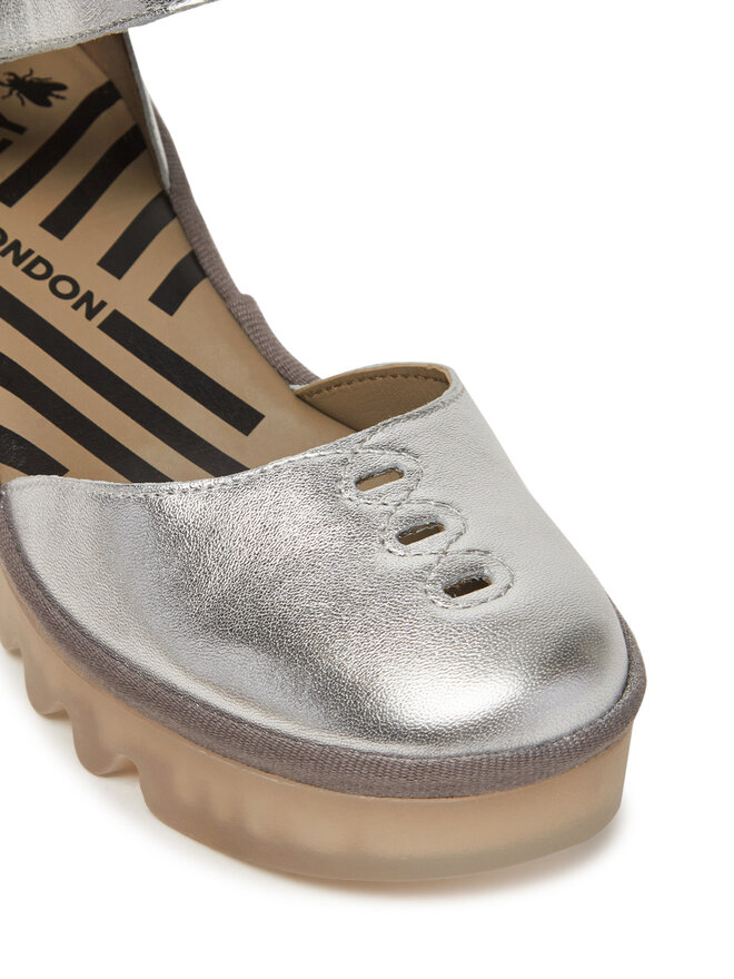 Fly London Pantofi Fly London Bisofly P501305026 Argintiu