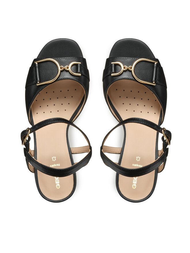 Geox Sandale Geox D New Eraklia 80 D55RPA 000TU C9999 Negru