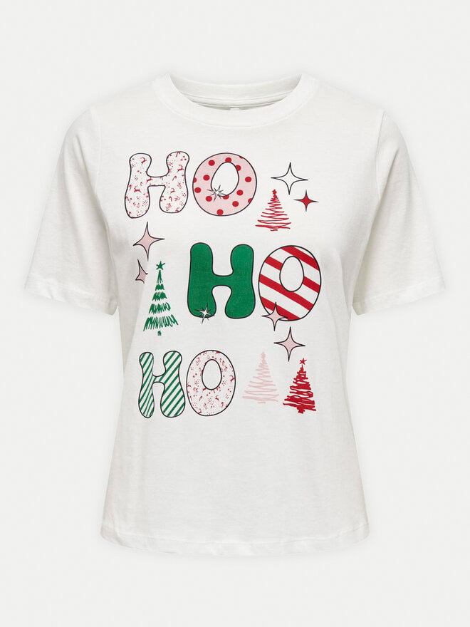 ONLY ONLY Camiseta Rosie 15332339 Blanco Regular Fit