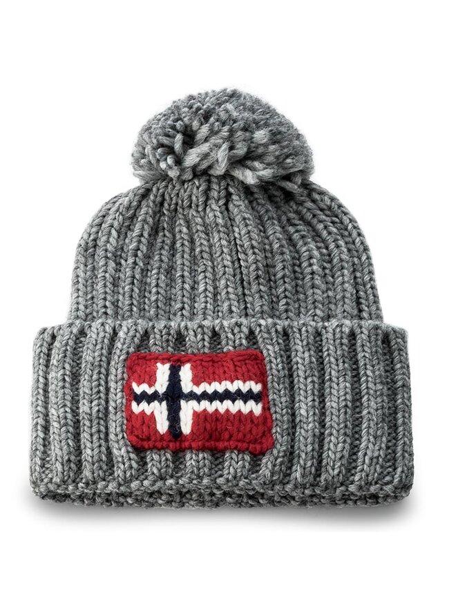 Napapijri Шапкa Napapijri Semiury 1 N0YGSE Сірий