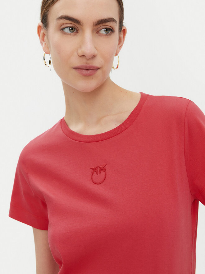 PINKO PINKO T-Shirt 100355 A2HN Rot Regular Fit