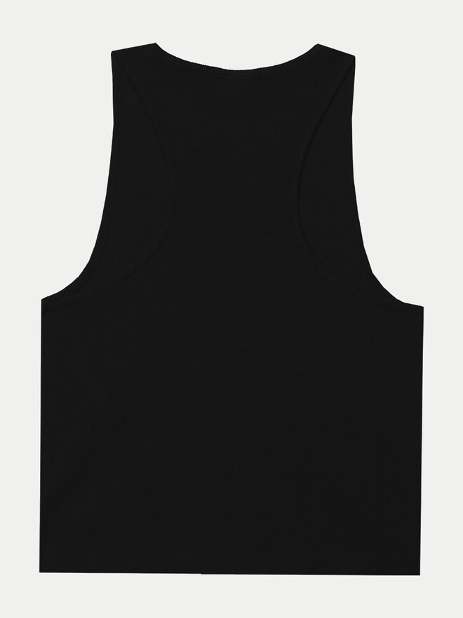 4F 4F Τοπ 4FWSS24TSLEF066 Μαύρο Slim Fit