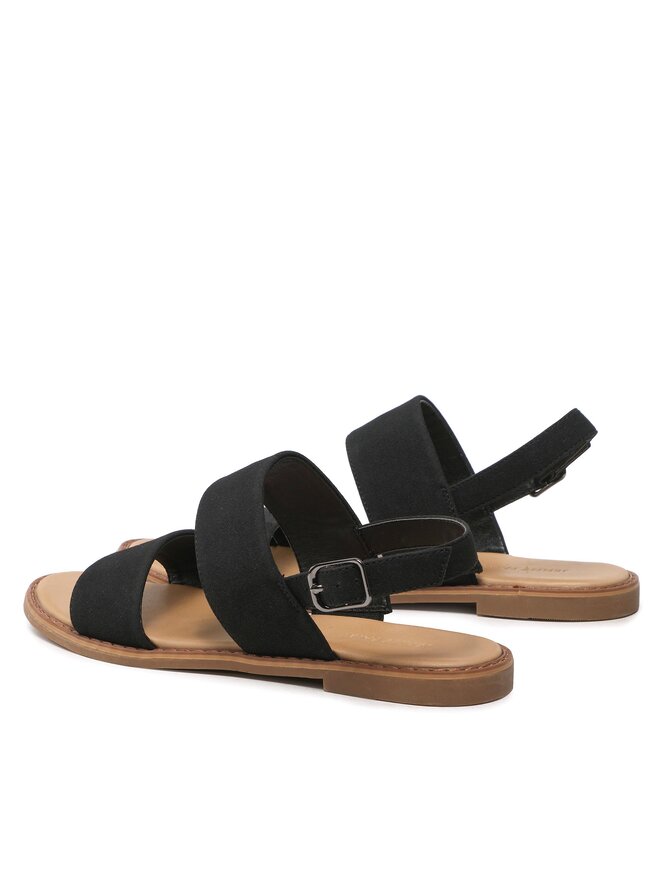 JENNY Sandały JENNY WS5551-50 Czarny