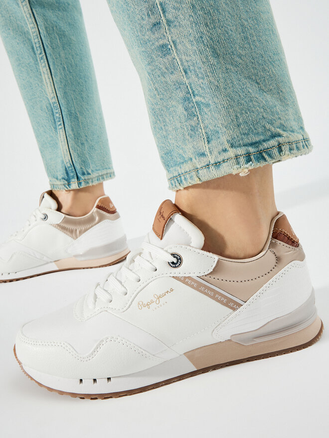 Pepe Jeans Tenisice Pepe Jeans London Street W PLS40007 Bijela