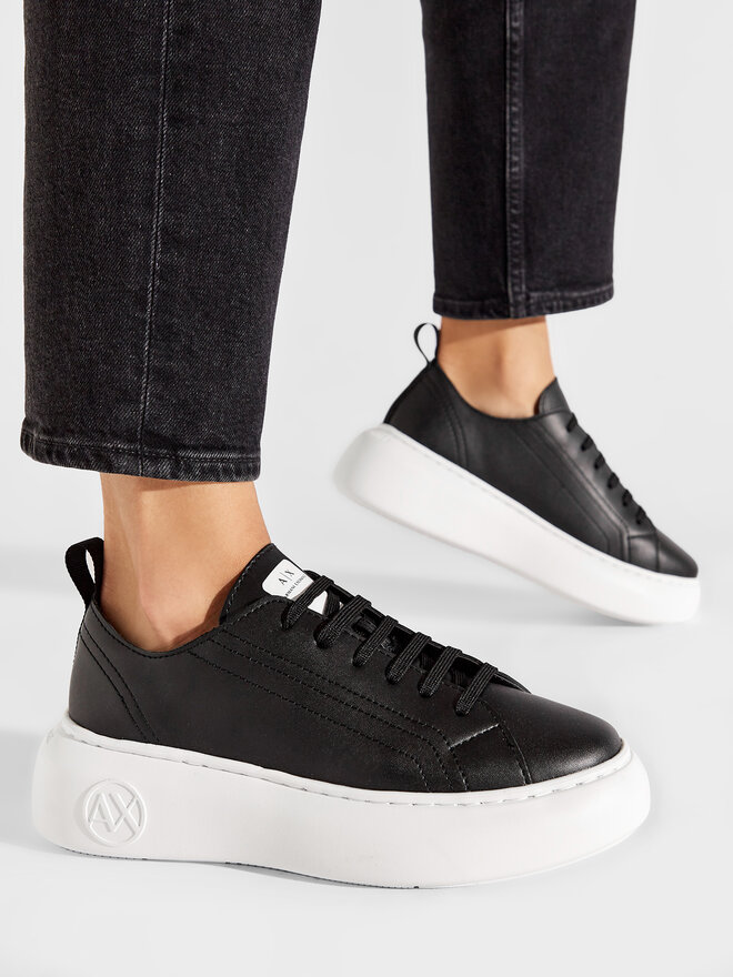 Armani Exchange Sneakersy Armani Exchange XDX043 XCC64 00002 Czarny