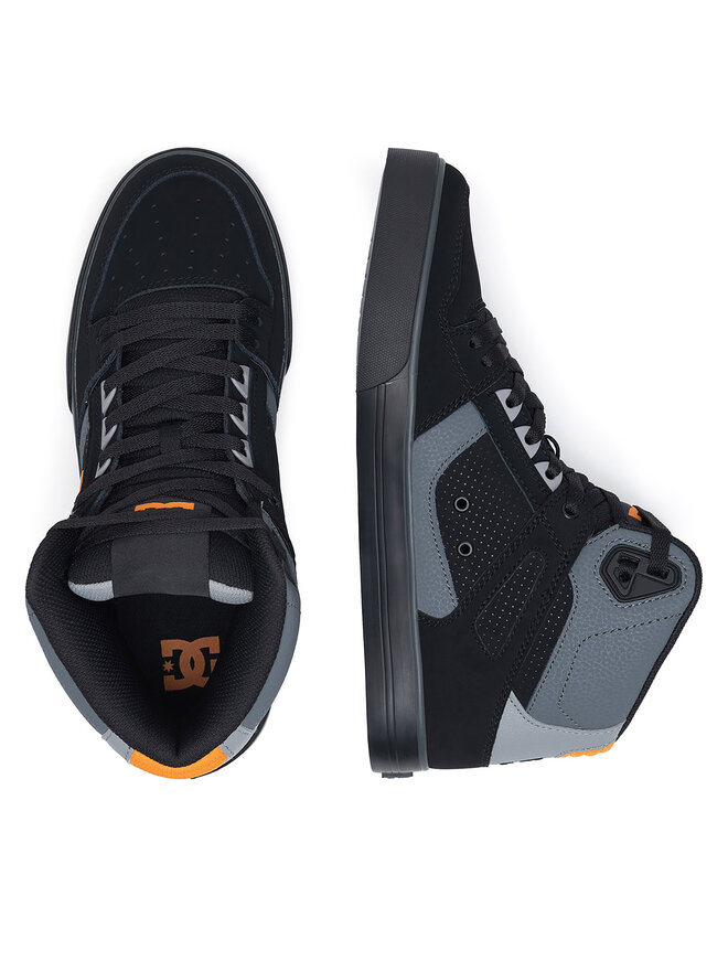 DC Αθλητικά DC PURE HIGH-TOP WC ADYS400043-XKNS Μαύρο