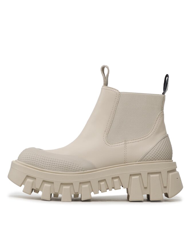 Tommy Jeans Боти тип челси Tommy Jeans Rubber Rain EN0EN02234 Екрю