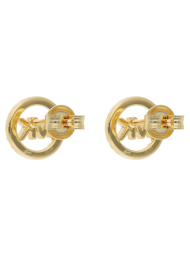 Michael Kors Ohrringe Michael Kors Logo Circle Stud MKC1247AN710 Goldfarben