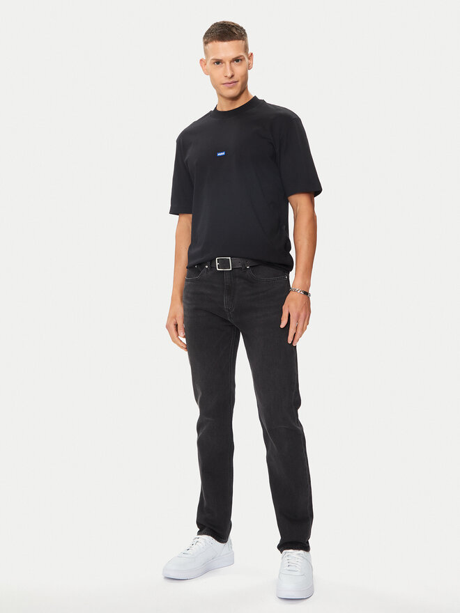 HUGO Hugo T-Shirt Nieros 50509991 Μαύρο Regular Fit