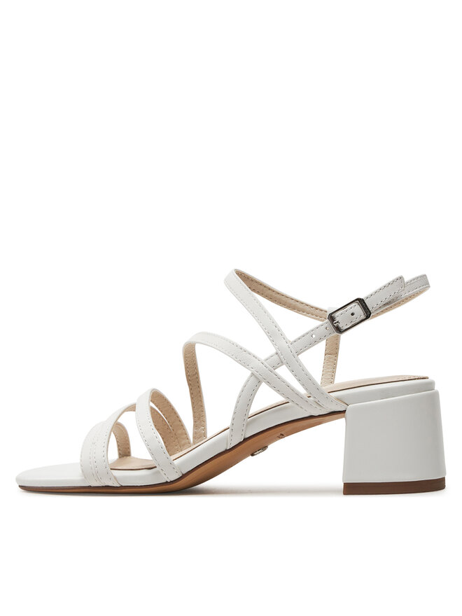 Stilvolle Sandalen Weiss Tamaris Fotos