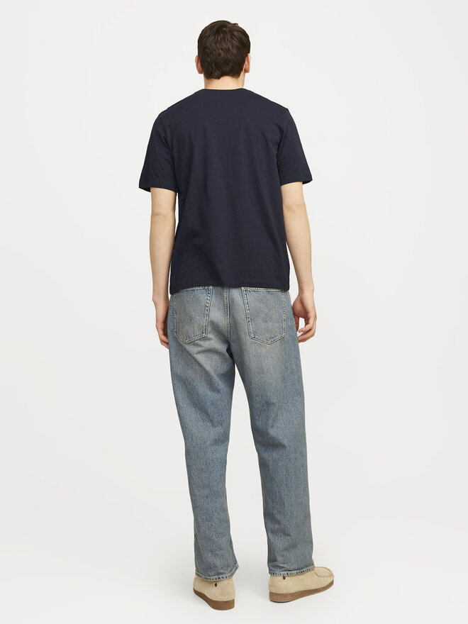 Jack&Jones Jack&Jones Póló Logo 12254862 Sötétkék Standard Fit