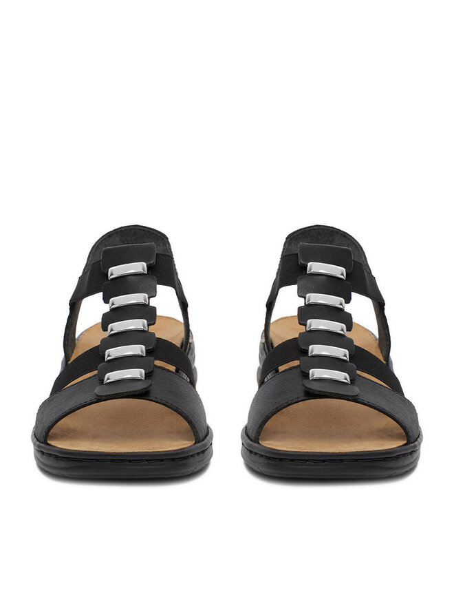 Rieker Sandalen Rieker CEO-64580-00 Schwarz