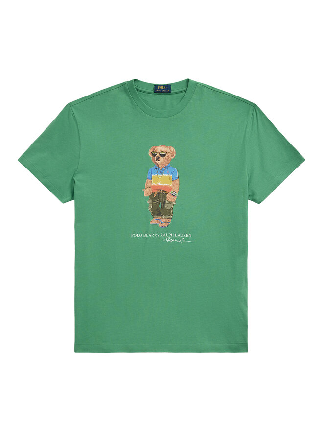 Polo Ralph Lauren Polo Ralph Lauren Camiseta 710973138001 Verde Custom Slim Fit