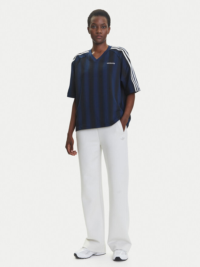 adidas adidas Póló Linear JY2854 Sötétkék Oversize