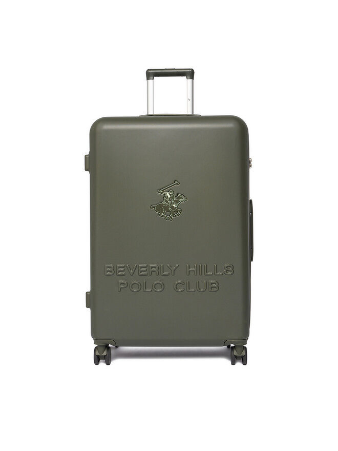 Beverly Hills Polo Club Велика валіза Beverly Hills Polo Club CEO-BHPC-L-003-08-KHAKI Хакі