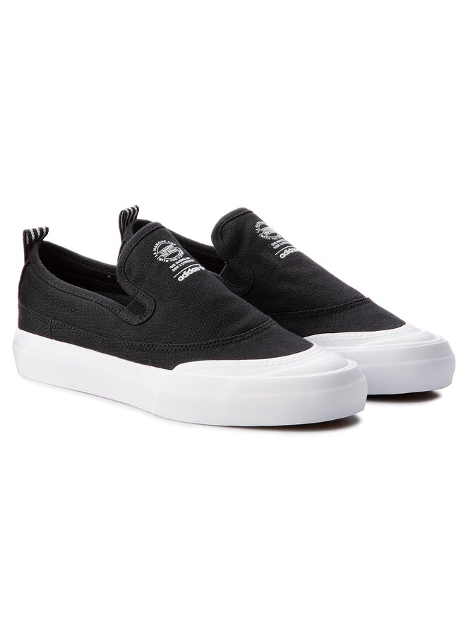 Zapatillas adidas Matchcourt Slip F37387 Negro zapatos.es