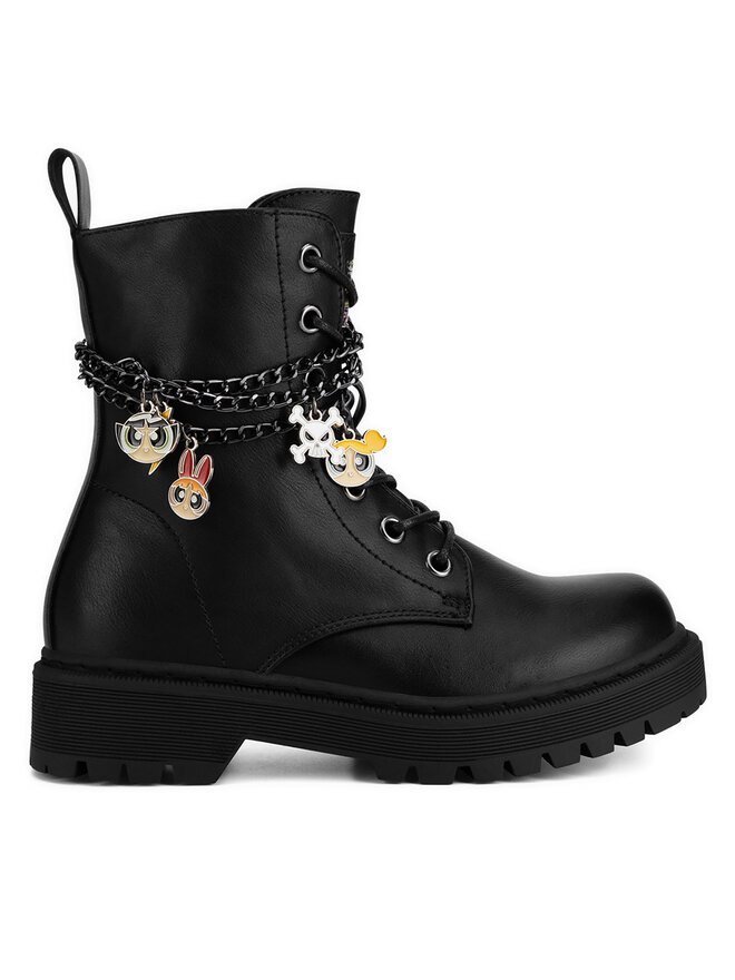 Powerpuff Girls Ghete Powerpuff Girls CS-AW24-250WBPPG Negru