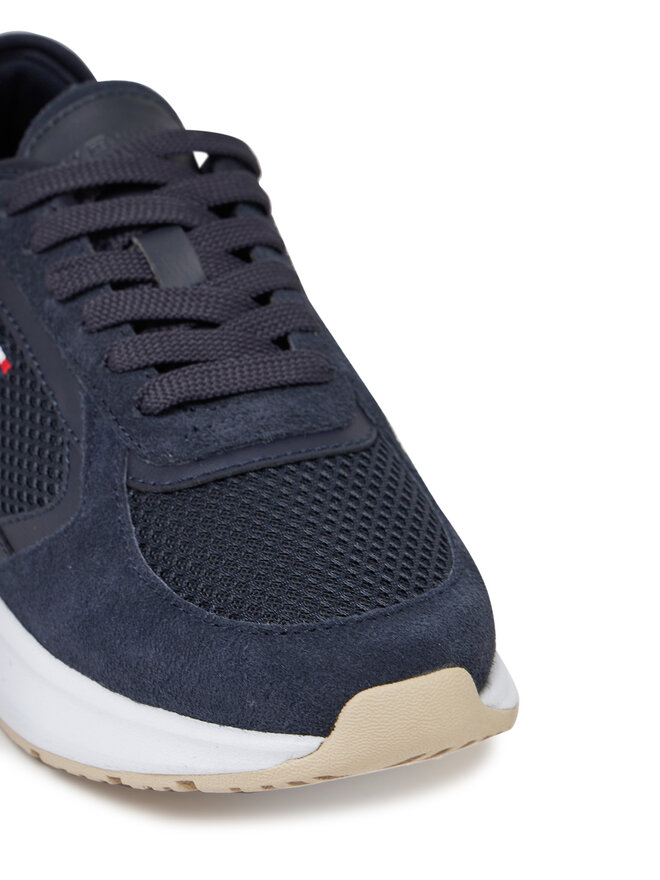 Tommy Hilfiger Sportcipők Tommy Hilfiger Sporty Runner FW0FW08644 Sötétkék